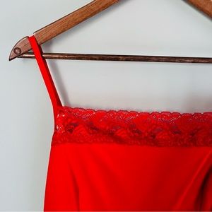 APT.9 Burnt Orange Lace Inset Cami Size 2X